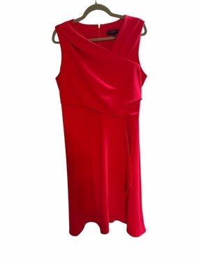 navy blue dress for baby girl Donna Karan | Dresses | Donna Karan Brocade Crew Neck Sleeveless Metallic  Aline Midi Dress